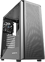 MOROVOL P5 ATX Mid Tower Gaming PC Case — image 1