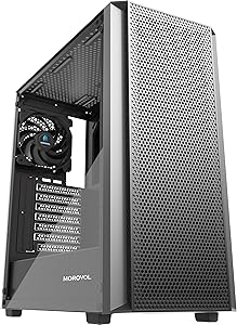 MOROVOL P5 ATX Mid Tower Gaming PC Case Review