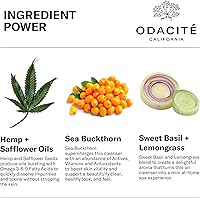 Odacité Montana Harvest Hemp + Sea Buckthorn Omega Oil Cleanser 3.38oz — image 3