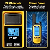 DEWALT DXFRS300 Walkie Talkies — image 6