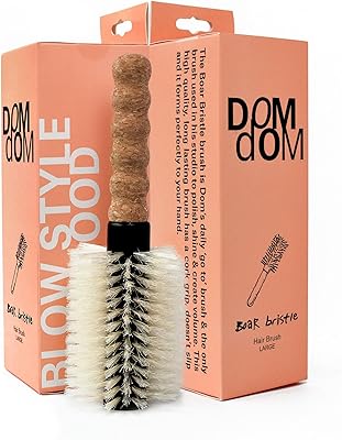 Dom Dom Nylon Boar Bristle Hair Brush 2.5″