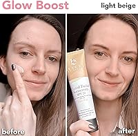 Beauty by Earth Tinted Sunscreen SPF 20 Light Beige 2.8oz — image 3