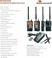 Uniden Bearcat BCD160DN Handheld Digital Scanner — image 7