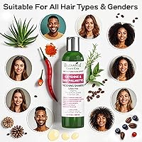 Botanical Green Care Cayenne & Saw Palmetto Biotin Shampoo, 9.59oz — image 6