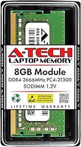 A-Tech 8GB DDR4 2666MHz SODIMM Laptop RAM Review