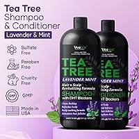 VandoX Tea Tree Shampoo and Conditioner Set 16 fl oz — image 2