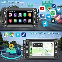 KOBANOICA Car Stereo for Chevrolet Buick GMC with Wireless Carplay & Android Auto, 8-inch Android 13 Touchscreen, 2G RAM 32G ROM — image 5