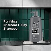 Dove Men+Care Charcoal + Clay Shampoo 25.4 oz 3 Count — image 5