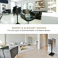 ORA SHOP Braiding Hair Rack, Wooden Hair Extension Holder — image 6