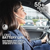 JLab Work Buds True Wireless Headset with Boom Mic — image 3