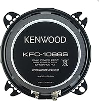 Kenwood KFC-1066S 4″ 2-way Speakers — image 4