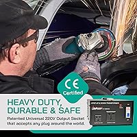 LiteFuze LT-3000UD Voltage Converter Transformer — image 6