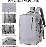 TANTOMI Travel Backpack for Women Men 15.6 Inch Laptop Backpack — image 7