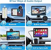KUONOONER Wireless Carplay Screen CA701 — image 5