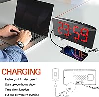 ThreeH H-AC55Red Radio Digital Clock — image 2