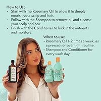 Nature Spell Rosemary Oil with Growth Complex Shampoo & Conditioner Set 5.07oz & 10.14oz — image 5