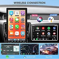 ABSOSO Single Din Wireless CarPlay Stereo 10.1 Inch — image 2