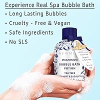 New Miuz Magnesium Bubble Bath - Tea Tree Peppermint Eucalyptus, 10.93oz — image 3