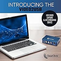 ClearClick Video2USB 1080P Audio Video Capture & Live Streaming Device — image 2