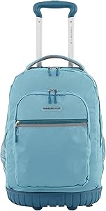 Travelers Club Rolling Backpack 20 Inch with Laptop Compartment Review