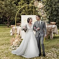 UDEAR 7.2FT Metal Arch Backdrop Stand — image 2