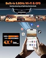 WOLFBOX G840H Mirror Dash Cam — image 4