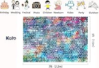 Kate 7x5ft Colorful Brick Wall Photography Backdrop — image 2