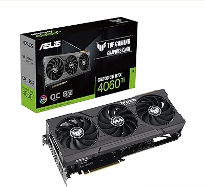ASUS TUF Gaming GeForce RTX 4060 Ti OC Edition 8GB GDDR6