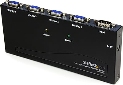 StarTech 4-Port VGA Video Splitter ST124PRO