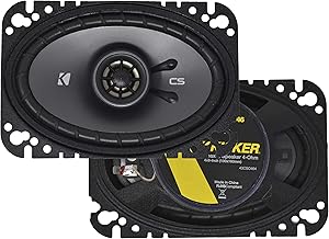 Kicker 43CSC464 4x6-Inch Coaxial Speakers Review