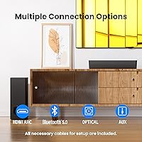 PHEANOO P15 2.1 Compact Sound Bar with Subwoofer — image 3