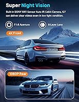 Navycrest Q7 4K Dash Cam Front and Rear with 64GB Card — image 6