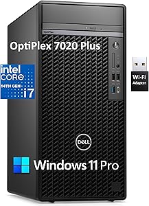 Dell OptiPlex 7020 Plus Tower Desktop PC, 14th Gen Intel Core i7-14700, 64GB RAM, 2TB SSD Review