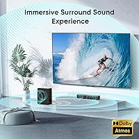 GEOYEAO HD029 2.1CH Dolby Atmos Sound Bar with Subwoofer — image 2