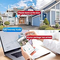 REIGY 3MP WiFi Security Camera System with Floodlight — image 3