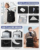 WONHOX Travel Vacuum Storage Backpack with Air Pump — image 7