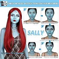 BOBISUKA Halloween Sally & Corpse Bride Makeup Kit — image 3
