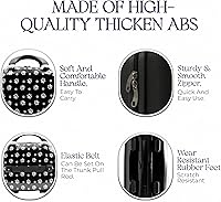 Travel Makeup Bag for Women, Large Travel Toiletry Bag (Dog Paws) — image 5