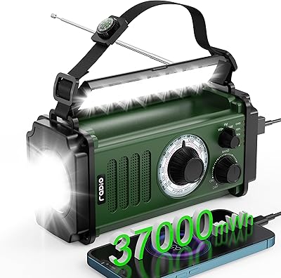 Rychi MD-107 10000mAh Emergency Weather Radio