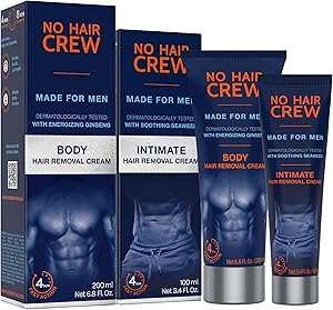 No Hair Crew Male Hair Removal Cream Bundle Review