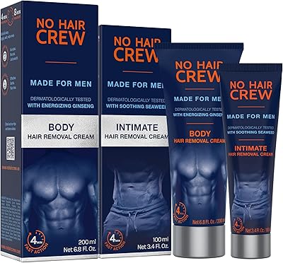 No Hair Crew Male Hair Removal Cream Bundle