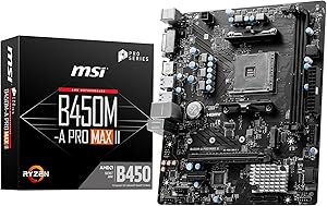 MSI B450M-A Pro Max II Motherboard Review