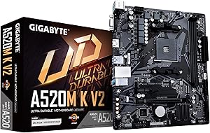 GIGABYTE A520M K V2 Motherboard Review