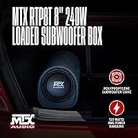 MTX Audio RT8PT 8-Inch Powered Subwoofer — image 4