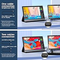 KOORUI 15.6-inch Portable Monitor 1080P FHD — image 2