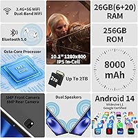 Relndoo 2025 Tablet 10.1-inch, 26GB RAM, 256GB Storage — image 2