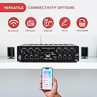 Pyle PTA62BT 750W Bluetooth Audio Amplifier — image 4