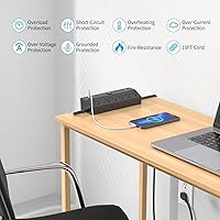 JXGUCAT Desk Clamp Power Strip with 40W Fast Charging Station — image 7