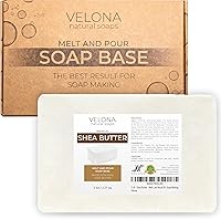 velona Shea Butter Melt and Pour Soap Base 5 LB — image 1