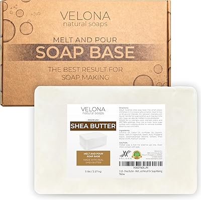 velona Shea Butter Melt and Pour Soap Base 5 LB